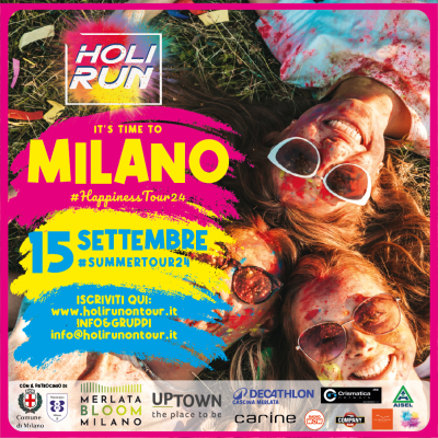 Holi Run on tour a Milano