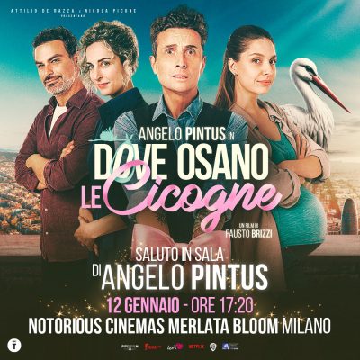 Angelo Pintus al Notorious Cinemas di Merlata Bloom Milano